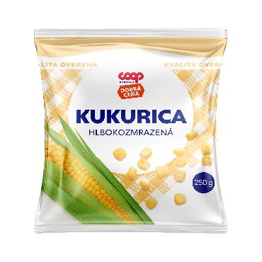 COOP Kukurica hlbokozmrazená 250g DC