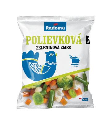 Zmes polievková zeleninová hlbokozmr. Radoma 400g