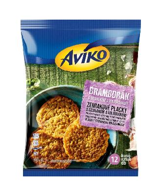 Aviko Placky s cesnakom a majoránom 600g