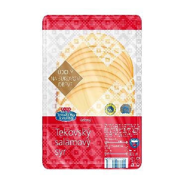 COOP Syr tekovský salámový údený 100g TK