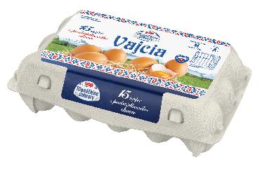COOP Vajcia z podstielk. chovu M 15ks MD